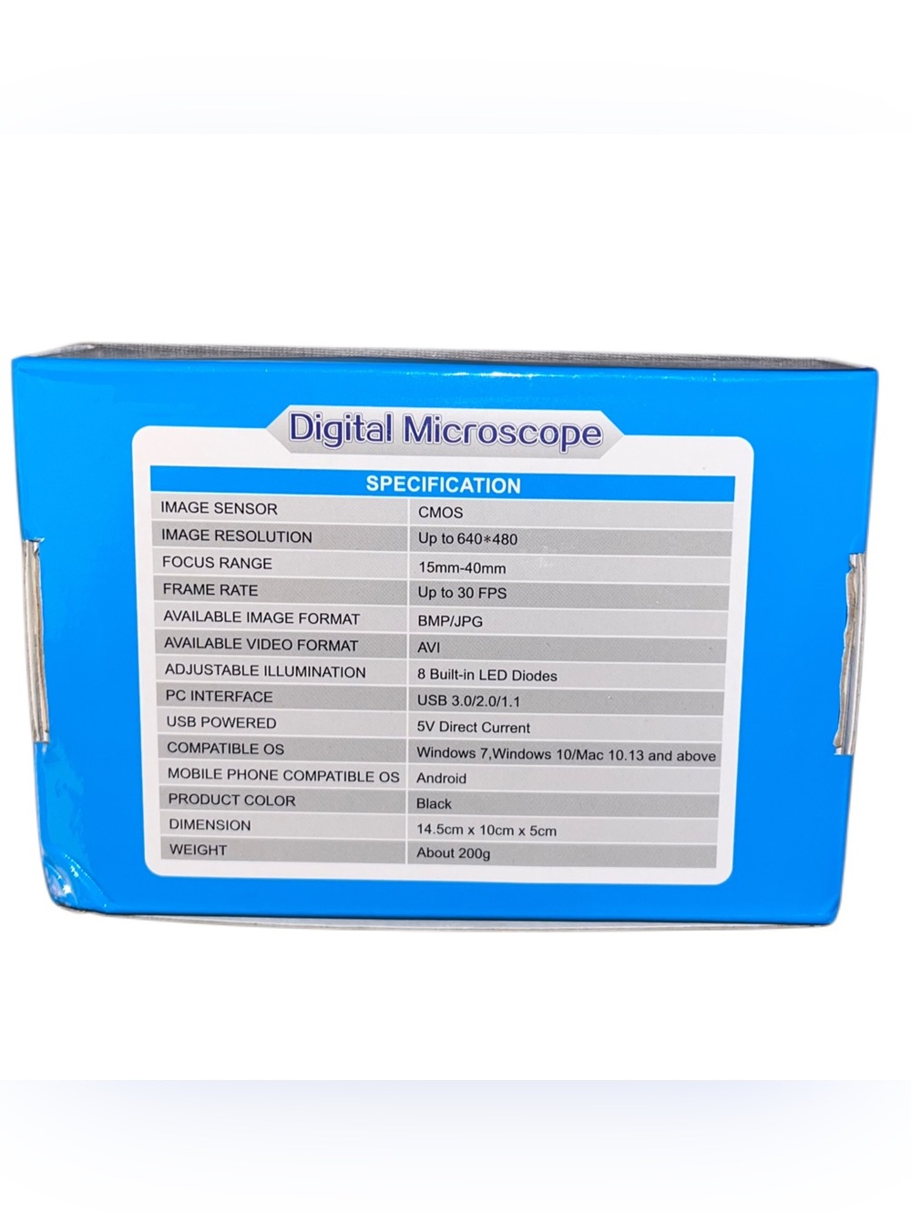 Digital Microscope USB Desktop Camera - Blue - Picture 5 of 7